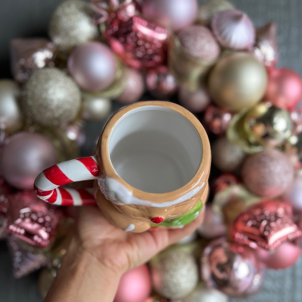 ✨NEW🎄At Home Gingerbread Boy and Gingerbread Girl Mug Set🎁 - Picture 14 of 16